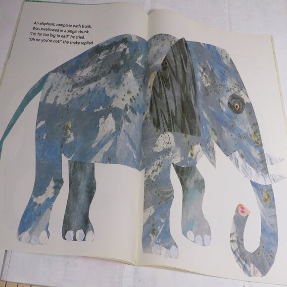 The Greedy Python BIG BOOK (almost 2 feet tall) By Richard Buckley, Eric Carle - Picture 7 of 12